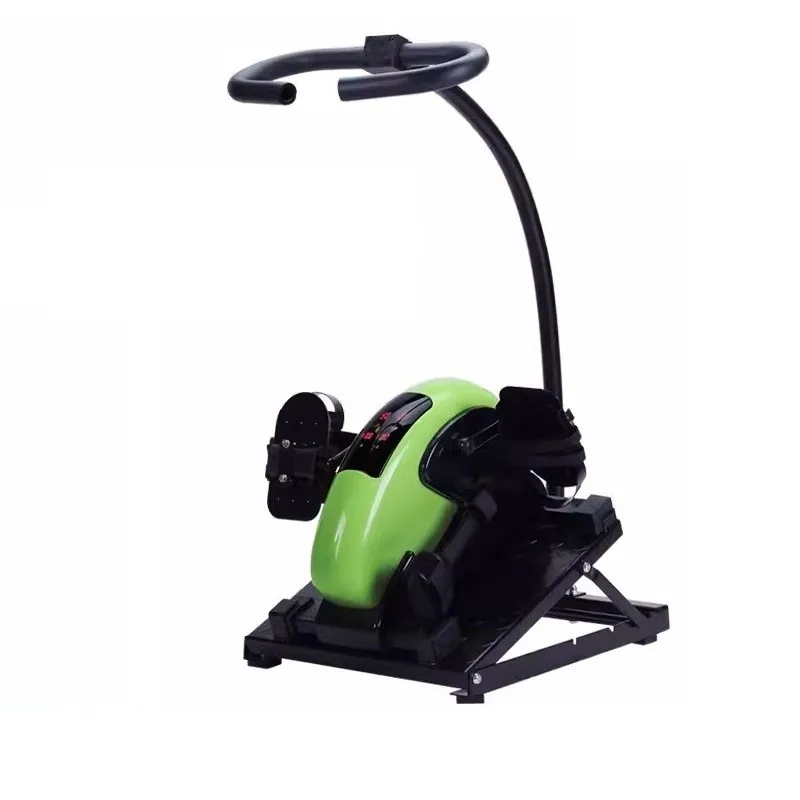 Portable Supplies Handrail Electric Arm Leg  Rehabilitation Exercise Mini Hand Physical Therapy Bike Pedal Exerciser for Home