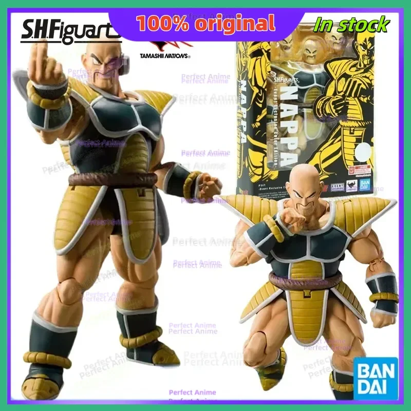 

Original In Stock Bandai Dragon Ball Z S.H.Figuarts Nappa Event Exclusive Color Edition SHF Nappa Action Figures Model Toys