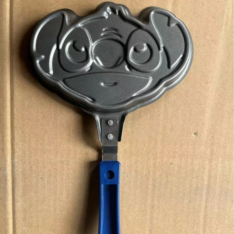 Anime Disney Stitch Kids Breakfast Frying Pot Mickey Mouse Figure Kitchen Tools Egg Omelette Mold Non-Stick Frying Pan Baby Toy