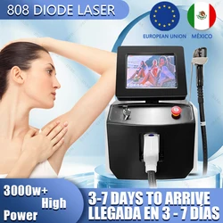 Best 3000w Ice Platinum 808nm Diode Laser Hair Removal Machine 755 808 1064 Remove Hair Epilation Laser Hair Removal