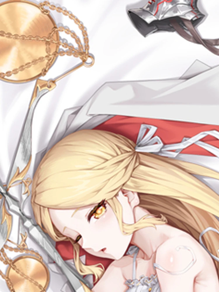 Dakimakura Anime Sunday Double-sided Print 2WAY Tricot Life-size Body Pillow Cover Pillowcase Custom print