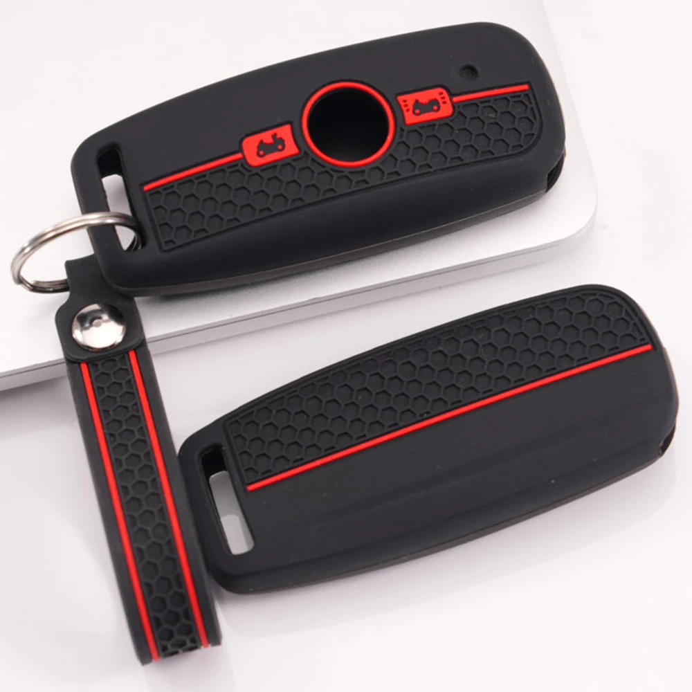 Soft Key Holder With Keychain For Honda GL1800 Gold Wing Goldwing F6B Gold Wing Tour DCT Soft Touch Lightweight Protective Cover