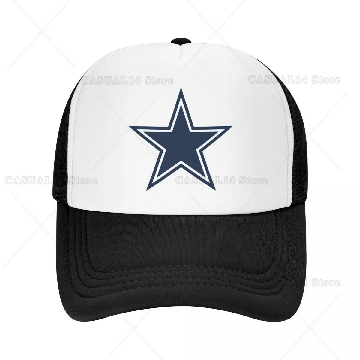 

Cowboy Star Baseball Cap for Women Men Adjustable Trucker Hat Sun Protection Snapback Hats Summer Caps