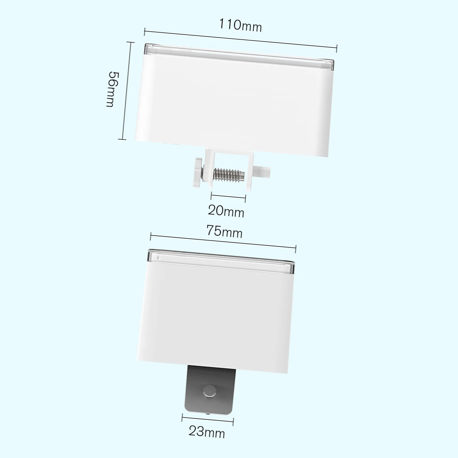 Automatic Fish Feeder Smart Digital Fish Food Dispenser Timer Fish Feeder 70ml Battery Operated Auto Feeding for Fish Tanks