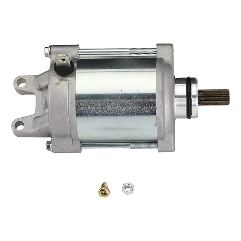 1 ชิ้นStarterมอเตอร์มอเตอร์มอเตอร์โลหะเงินสําหรับBMW S1000R K47 S1000XR K49 S1000XR K69 S1000RR K46 2008-2020 12418525346