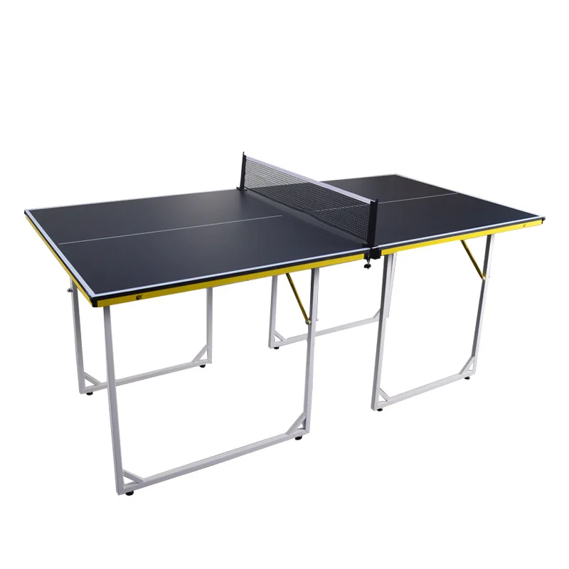 Indoor Foldable Ping Pong Train Equipment Waterproof Moveable Outdoor Table Tennis Table