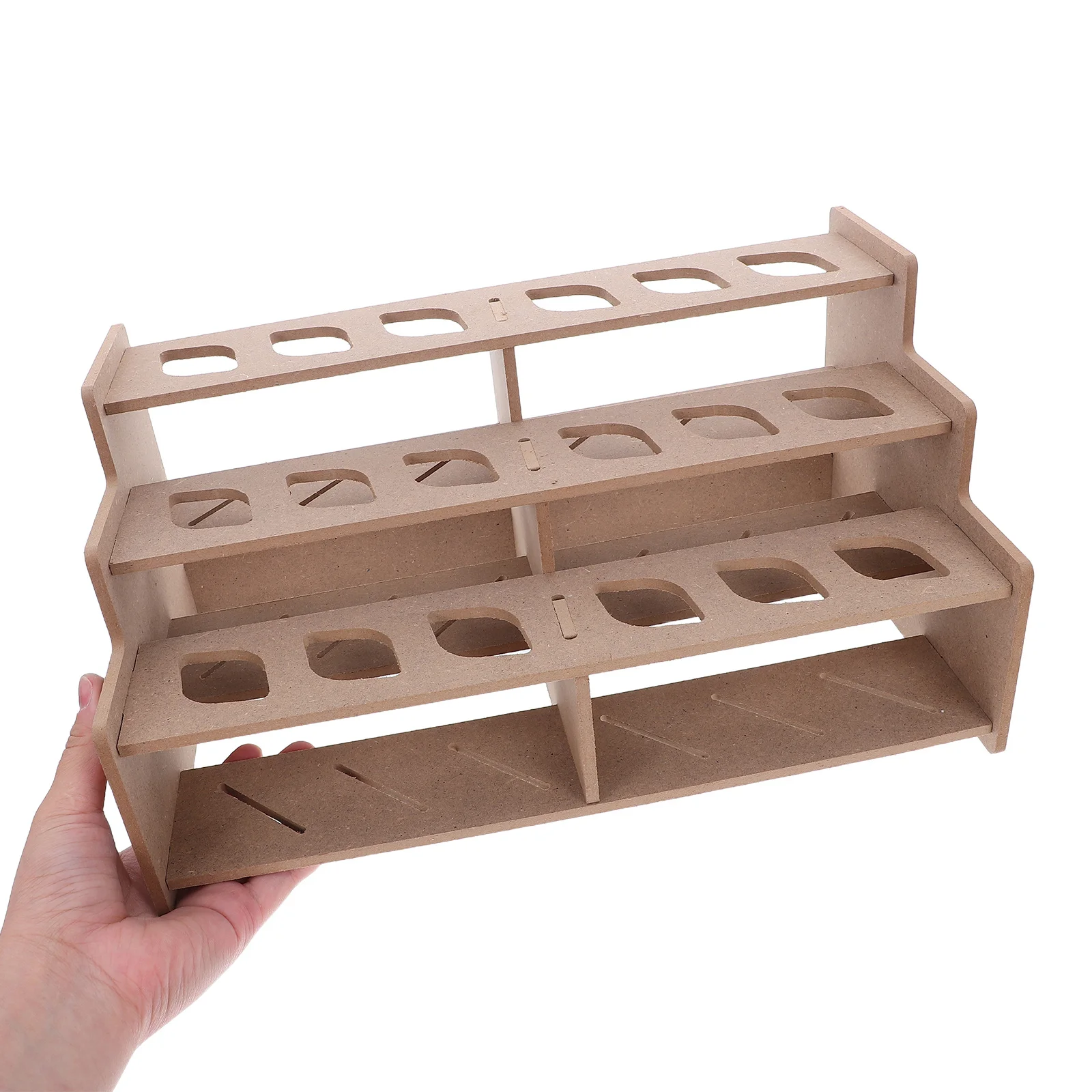 Paint Organizer Rack Shelf Stand For Oil Watercolor Tubes Brushes Artists Classrooms Home Studio 50100Ml Capacity Paint