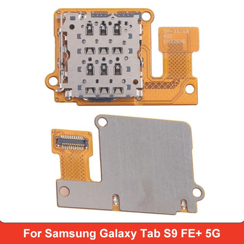 For Samsung Galaxy Tab S9 FE+ 5G SIM Card Reader Board Repair Replacement Part