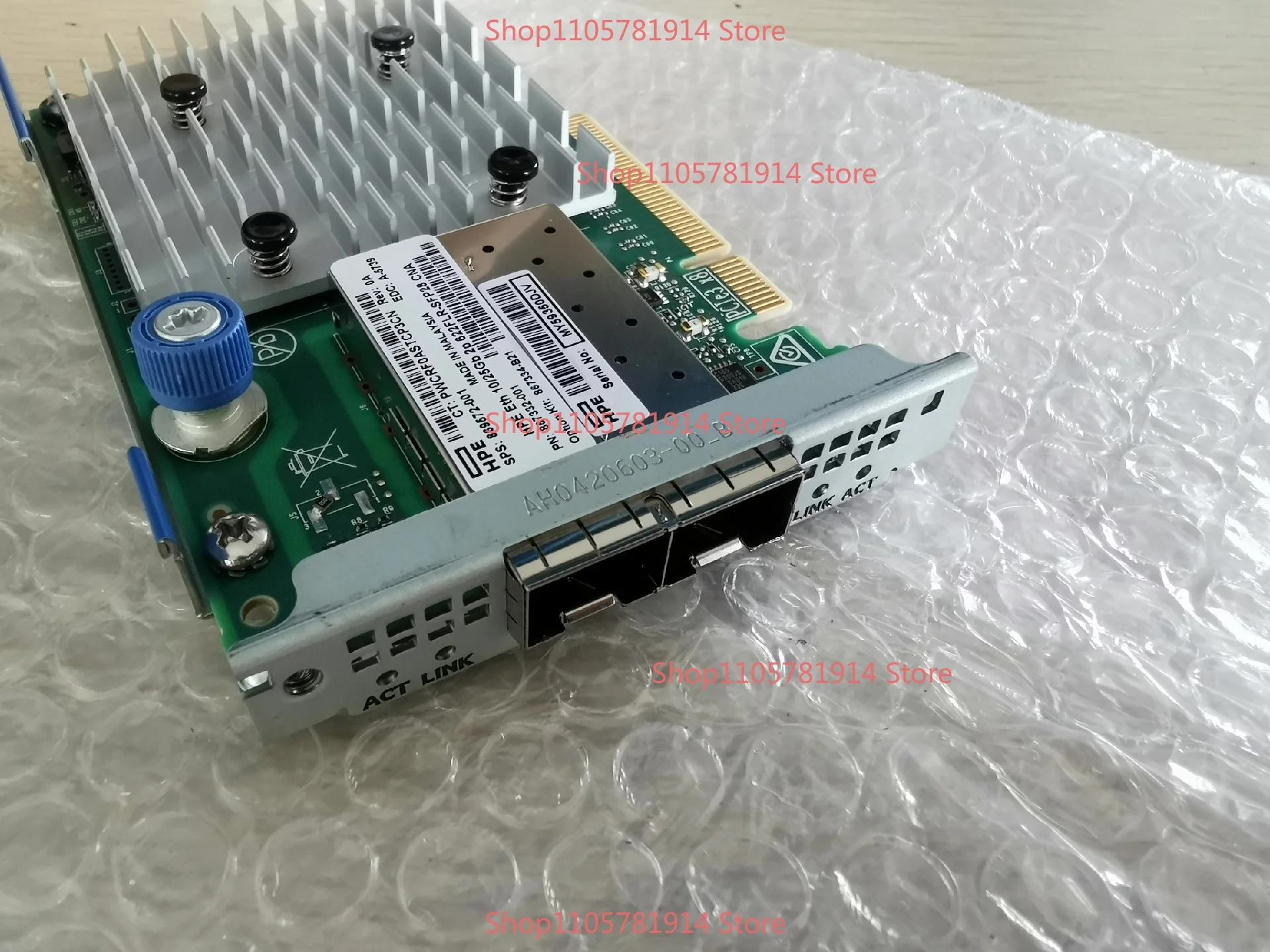 For HP 867334-B21 Eth 10/25Gb 2p 622FLR-SFP28 CNA 869572-001 Dual Port 10 Gigabit Fiber Network Interface Card QL41262HMCU-HP