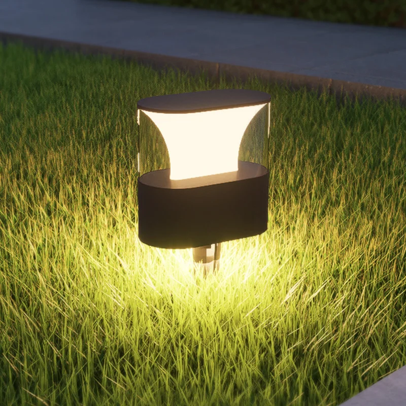 

New Design Modern Villa Outdoor Ground Installation LED Courtyard Waterproof Lawn Landscape Light