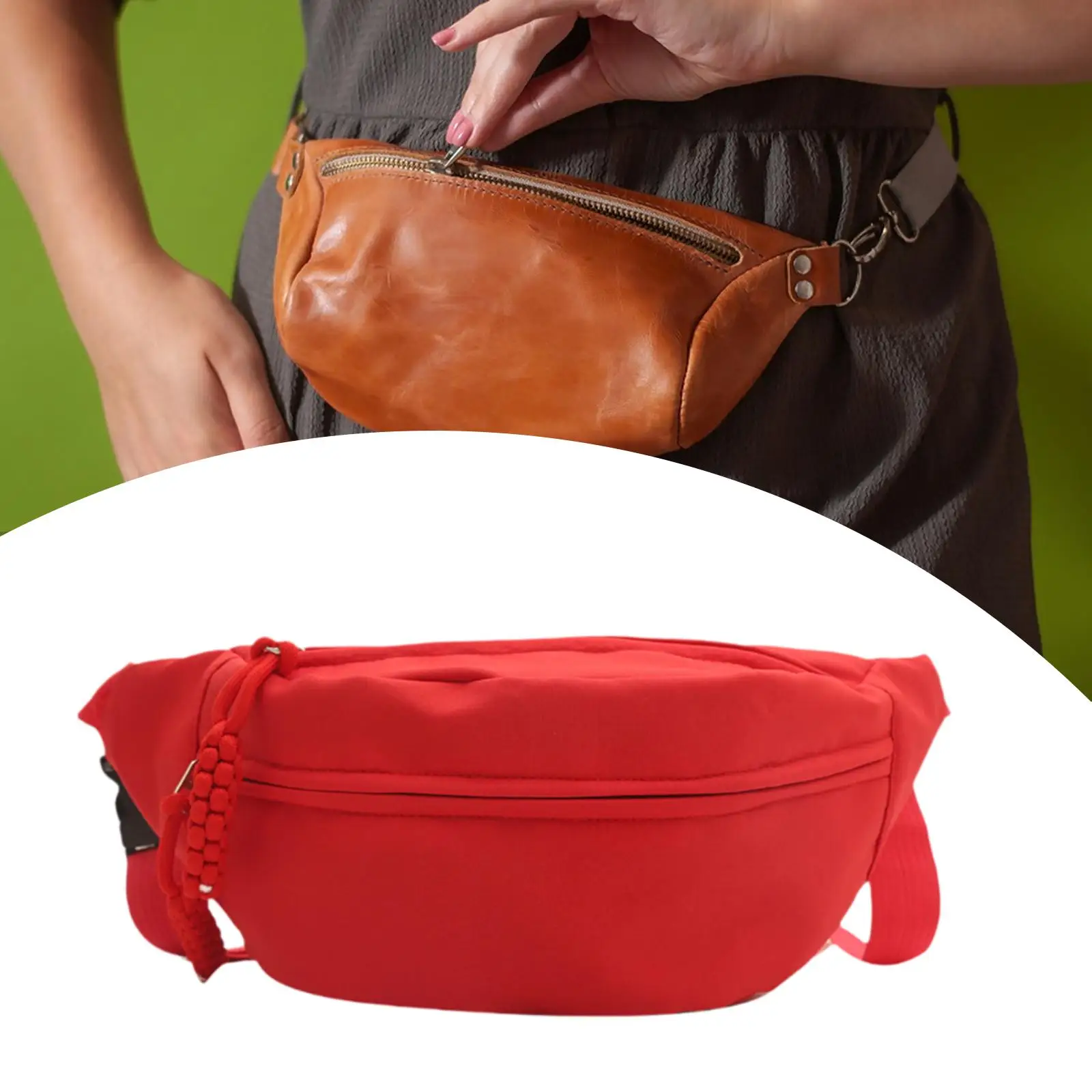 

Crossbody Bag Casual Lightweight Chest Bag for Traveling Climbing Cycling
