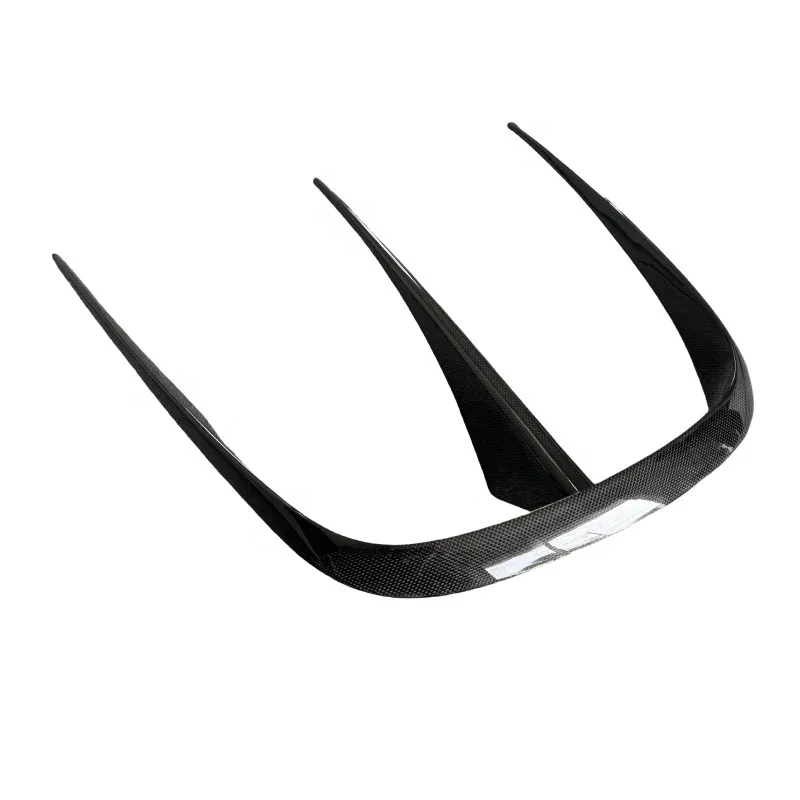 M STYLE DRY CARBON FIBER HOOD BONNET VENT