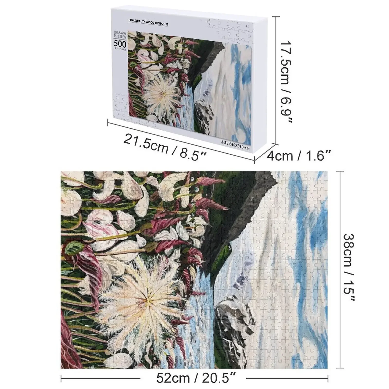 랭겔 - 세인트 엘리아스 국립공원의 드라이아스 직소 퍼즐 맞춤 선물 아기용 나무 맞춤 선물 퍼즐