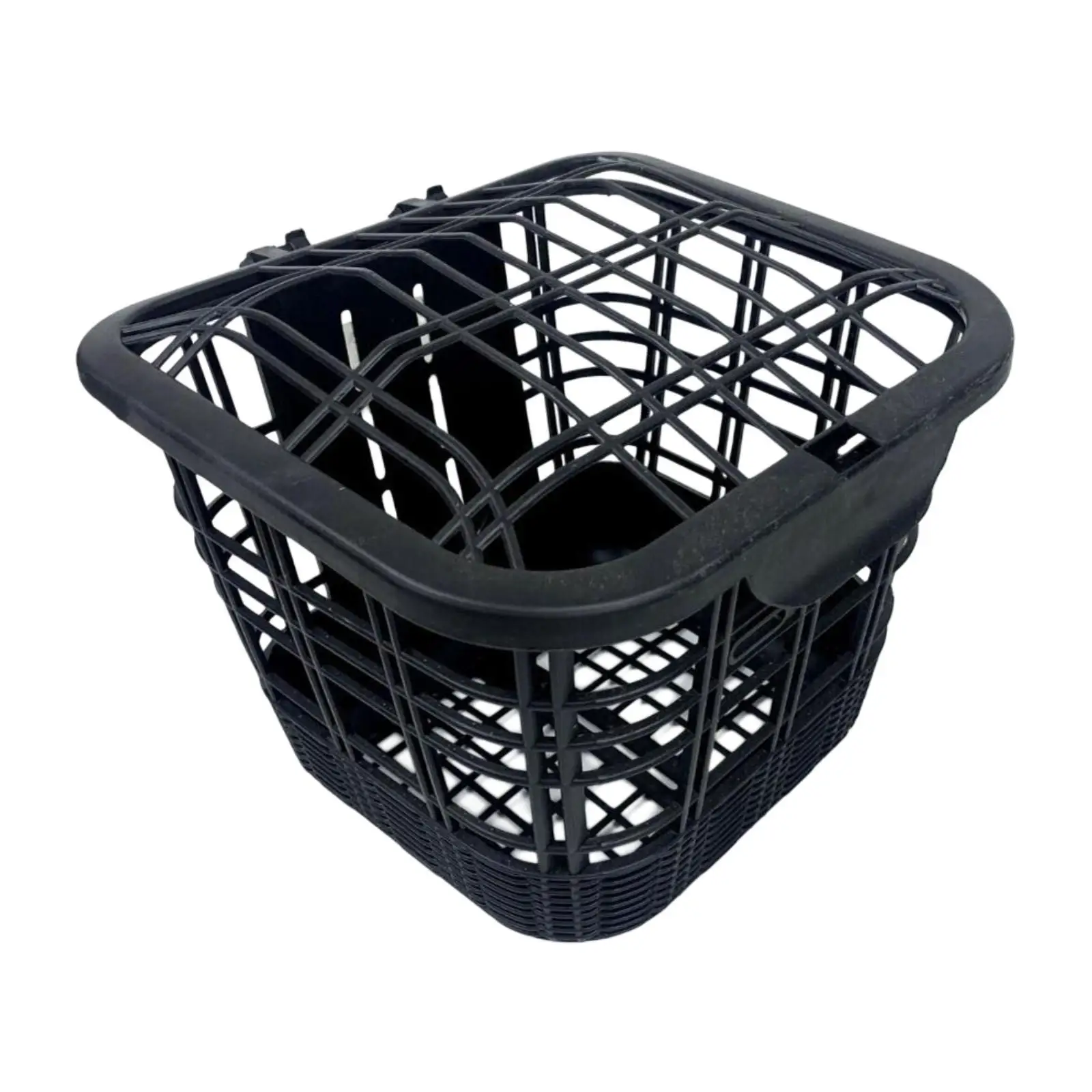 

Bike Front Basket Lightweight with Lid Universal Easy Install Bicycle Hanging