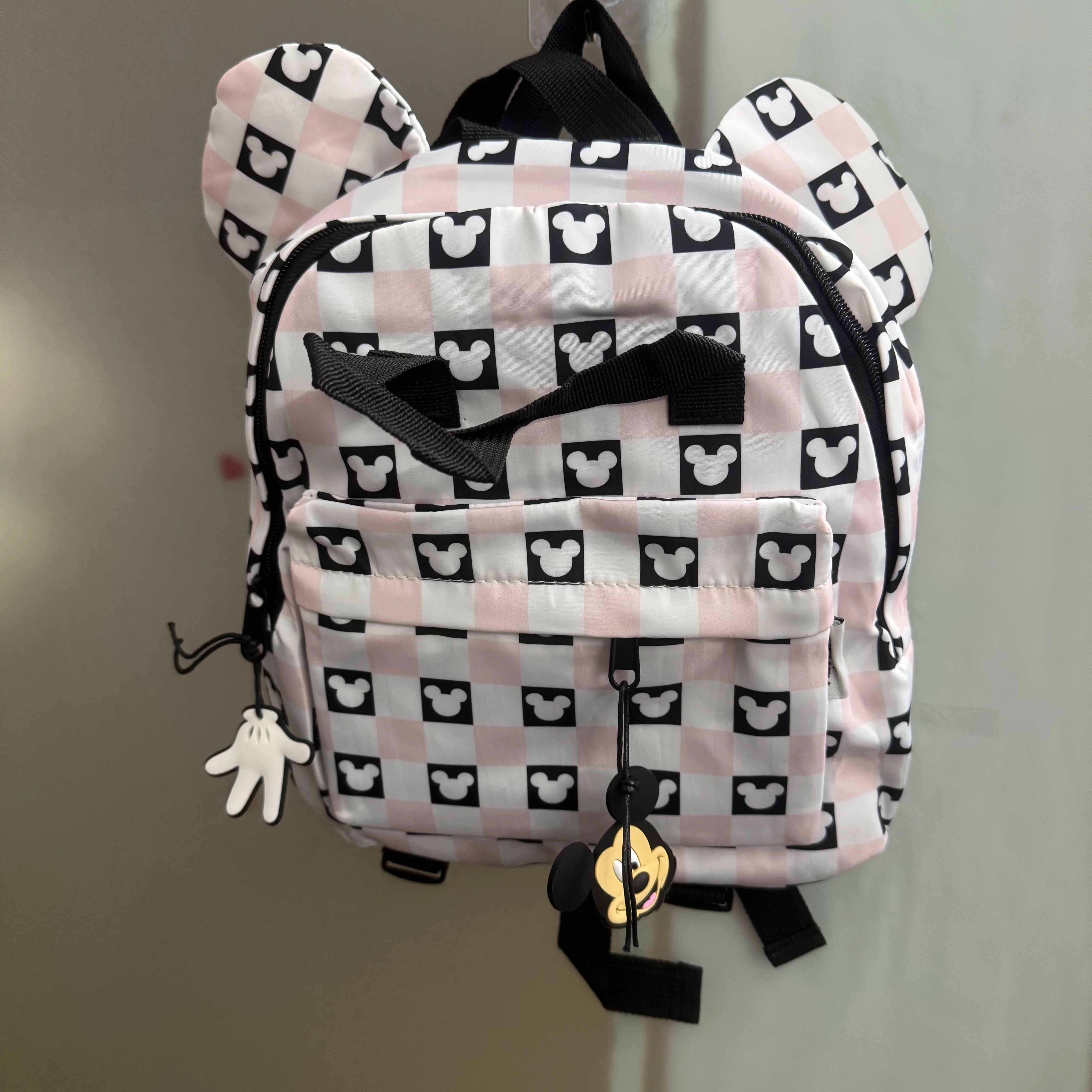 

New Disney Cartoons Minnie Mouse Backpack bag Mickey Mouse Kindergarten school bag