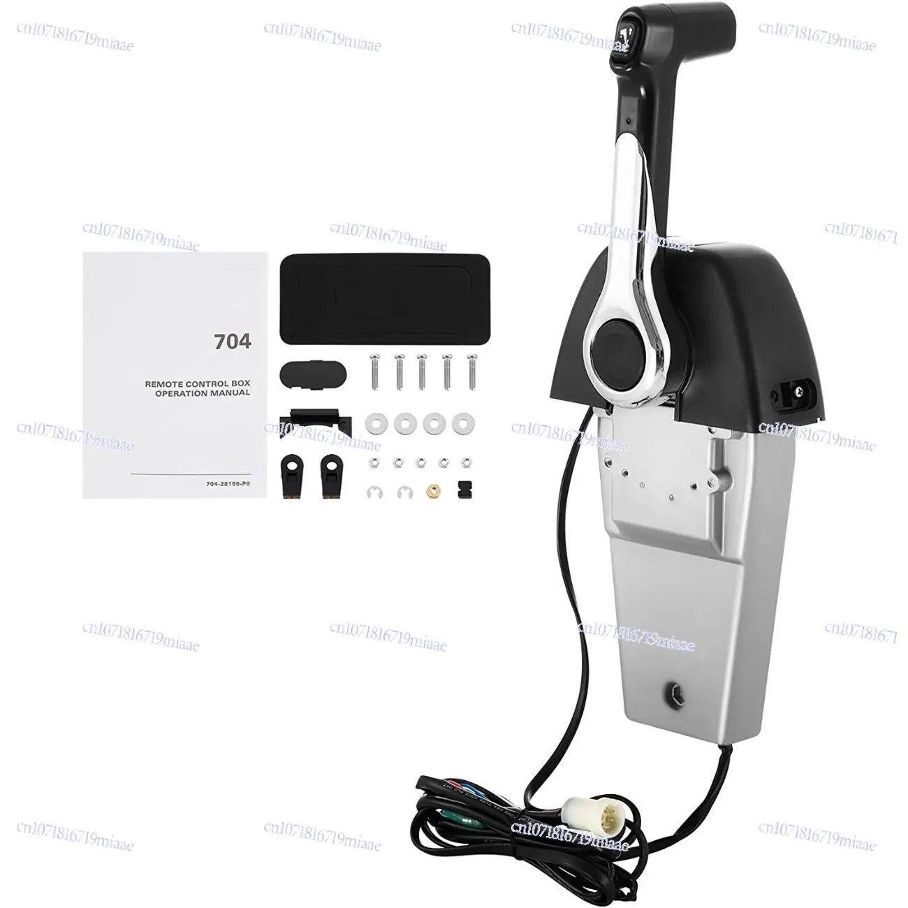 

Ship Outboard Throttle Control Top Mount 704-48205-P1 Vertical Single Belt Lift Switch