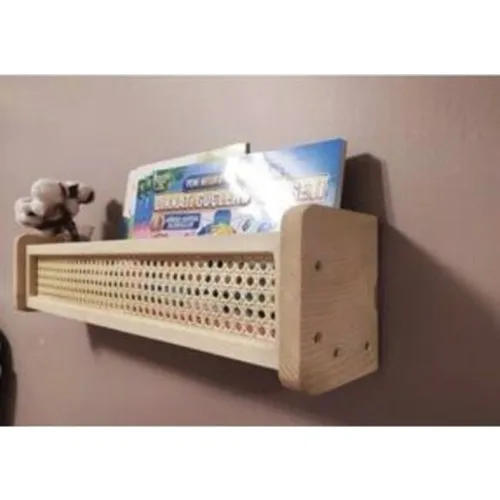 Atölye7tasarım Hazeranlı Montessori Children and Baby Room Shelf Bookcase