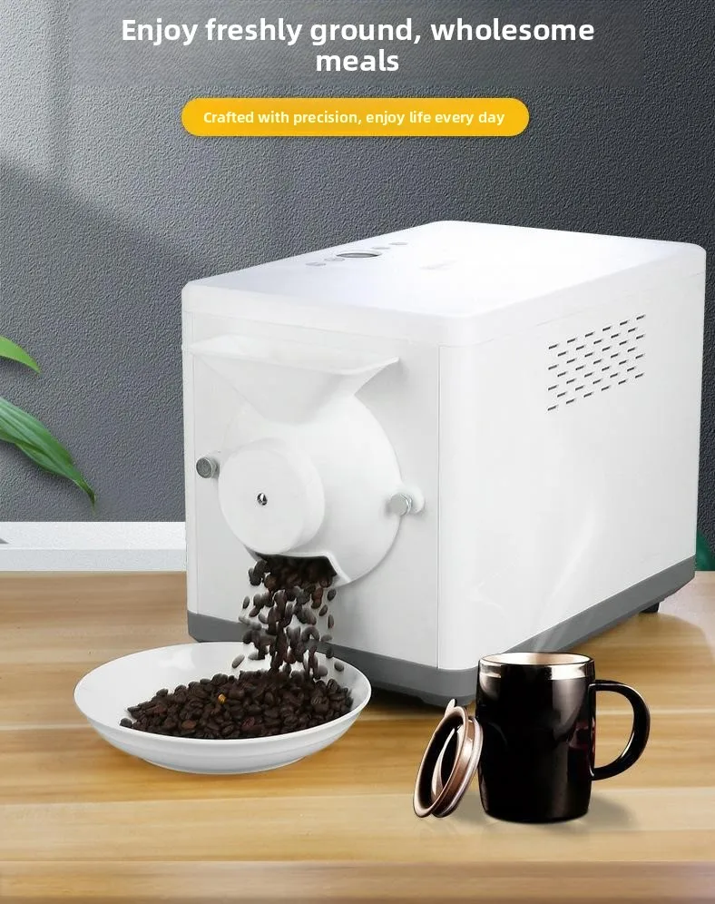 Commercial coffee bean dryer, small 1KG roasting capacity, silent