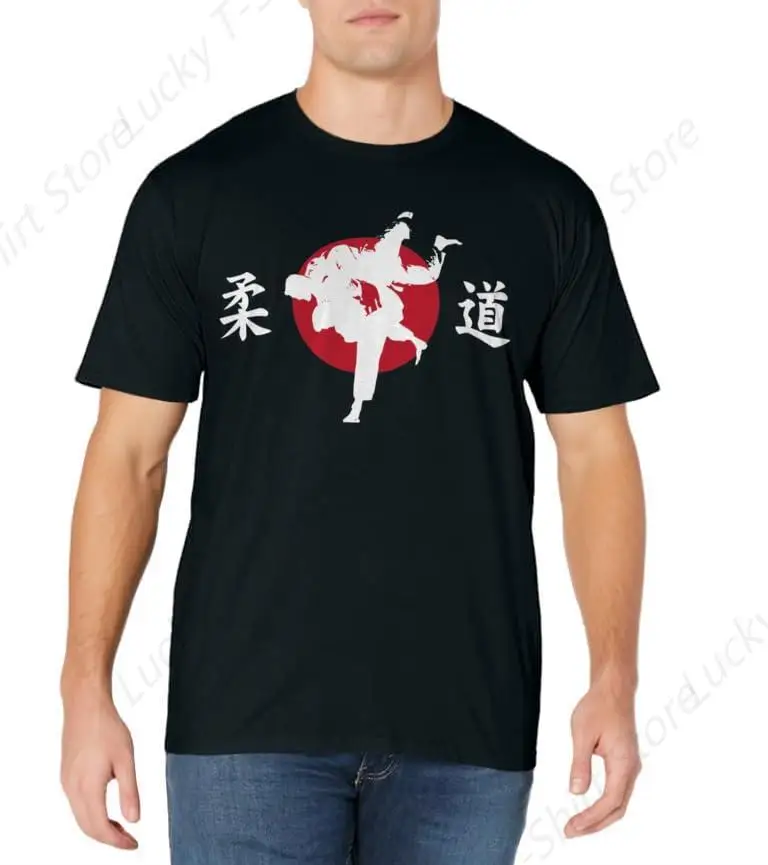 Judo Flag of Japan Gift T-Shirt