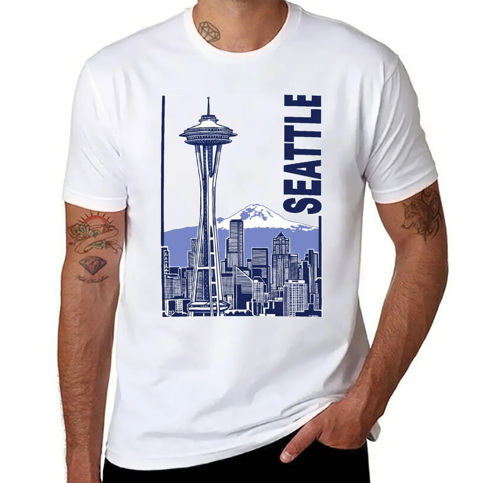 

Seattle T-Shirt Quick Dry Outdoor Sports T-Shirt