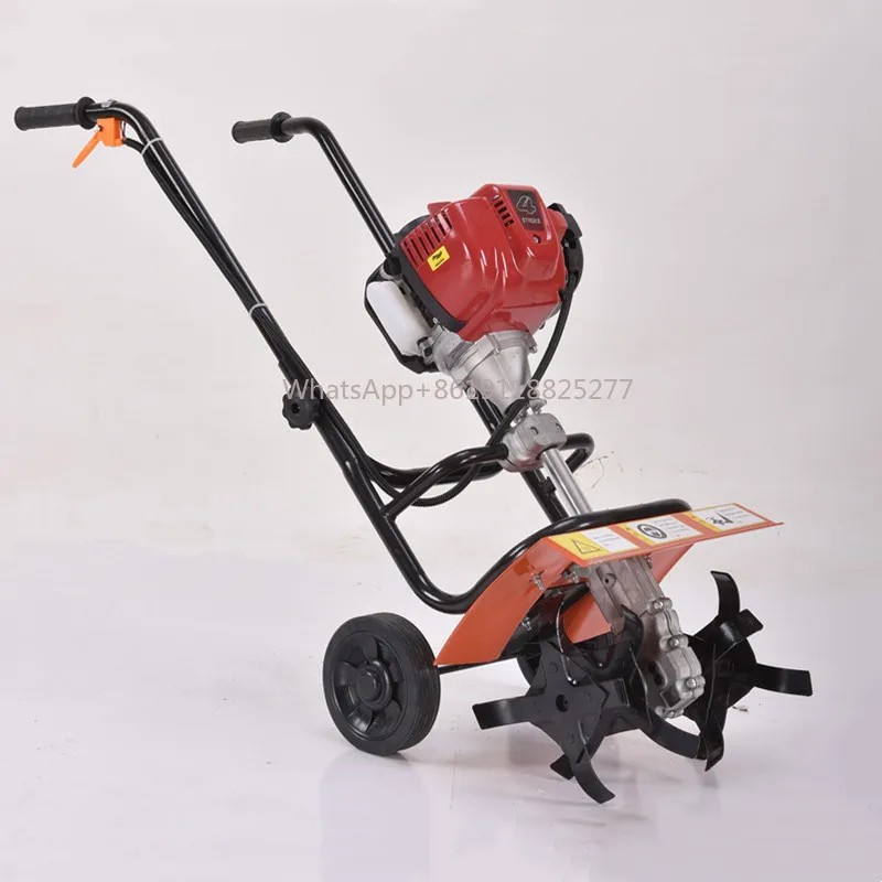 Factory direct supply of agricultural soil renovation tiller small rotary tillage scarifier gasoline micro tiller