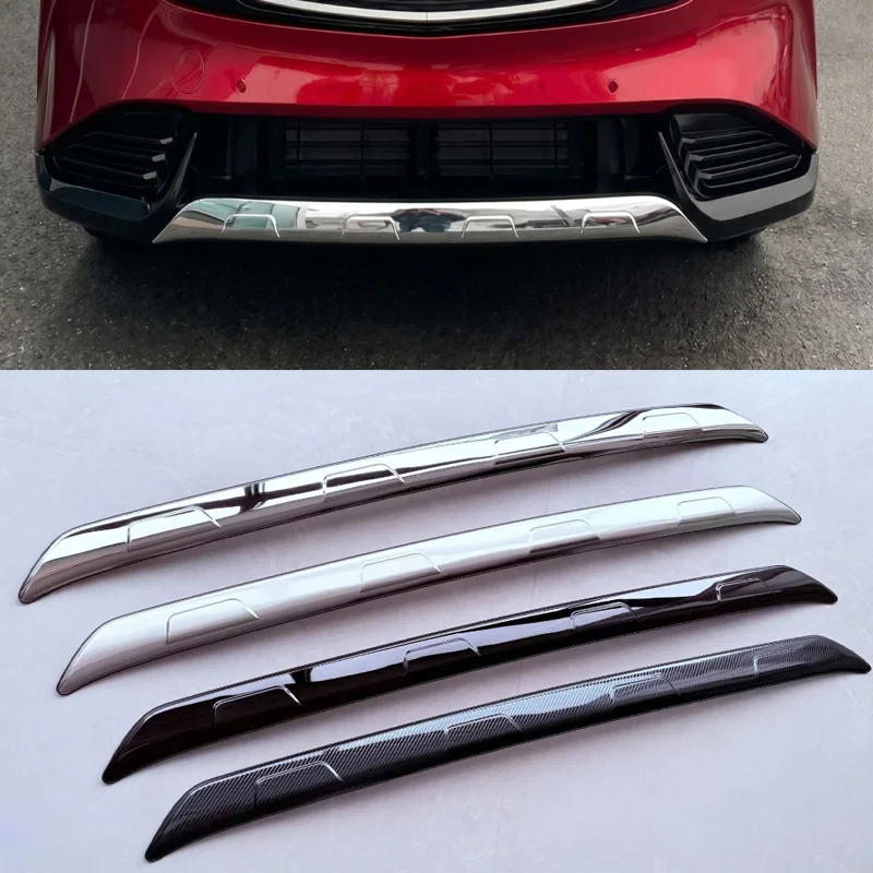 Für Mazda CX-5 CX5 2026 2027 Edelstahl Frontstoßstangen-Zierleiste Anti-Kollisions-Formstreifen Aufkleber Auto-Außenzubehör