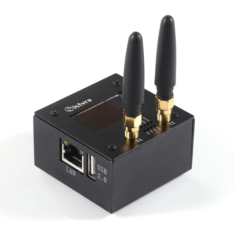 Placa de punto de acceso MMDVM dúplex, UHF, VHF, OLED, caja de Metal, ventilador y antena, compatible con YSF, DMR, NXD, P25, DMR, YSF, DSTAR con Orange PI