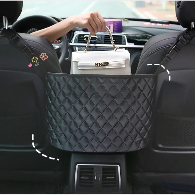 

Креативная сетчатая сумка для хранения автомобильного сиденья, встроенная сумка для хранения автомобиля, многофункциональная сумка для хранения автомобиля, подвесная сумка