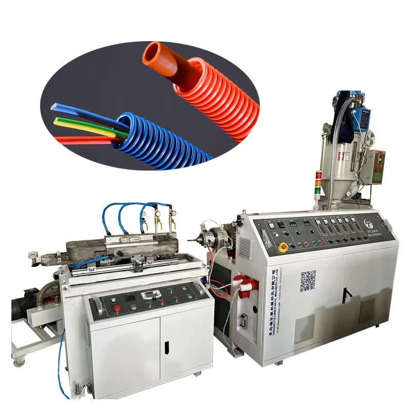 Plastic Tube extruder Making Machine Mini Pop Tube Making Machine magic Shrinkable Corrugated Tube Making Machinery