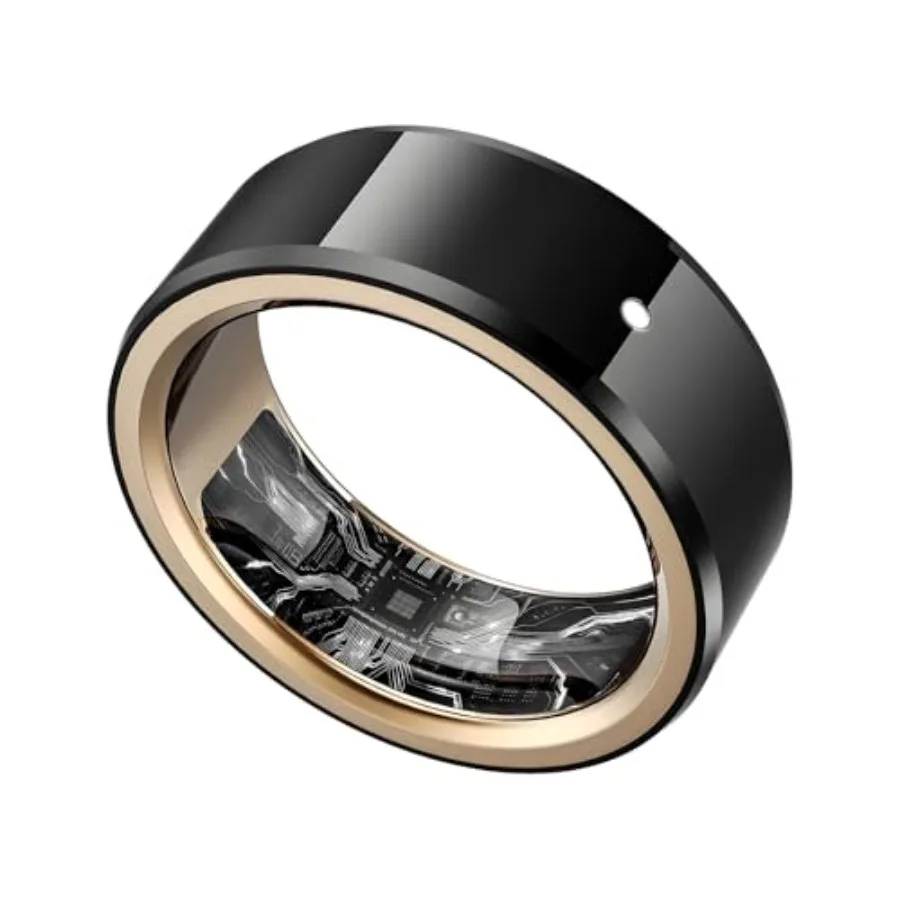 

Smart Health Ring - Sleep Tracking Wearable - Heart Rate - Fitness Tracker - Health Ring for Women/Men IP68 Waterproof for iPho