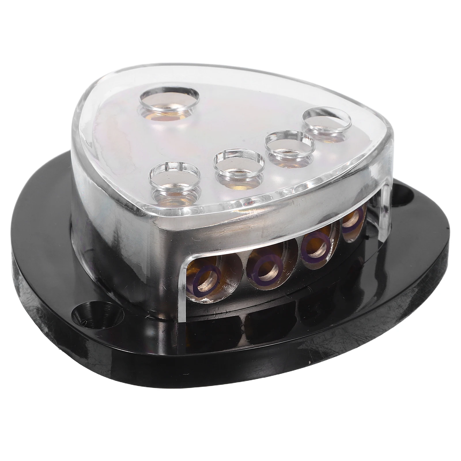 

Car Audio Distribution Block Stable Power Splitter for Amplifier Multi Channel Wire Connector Compact Amp Splitter Vehicle
