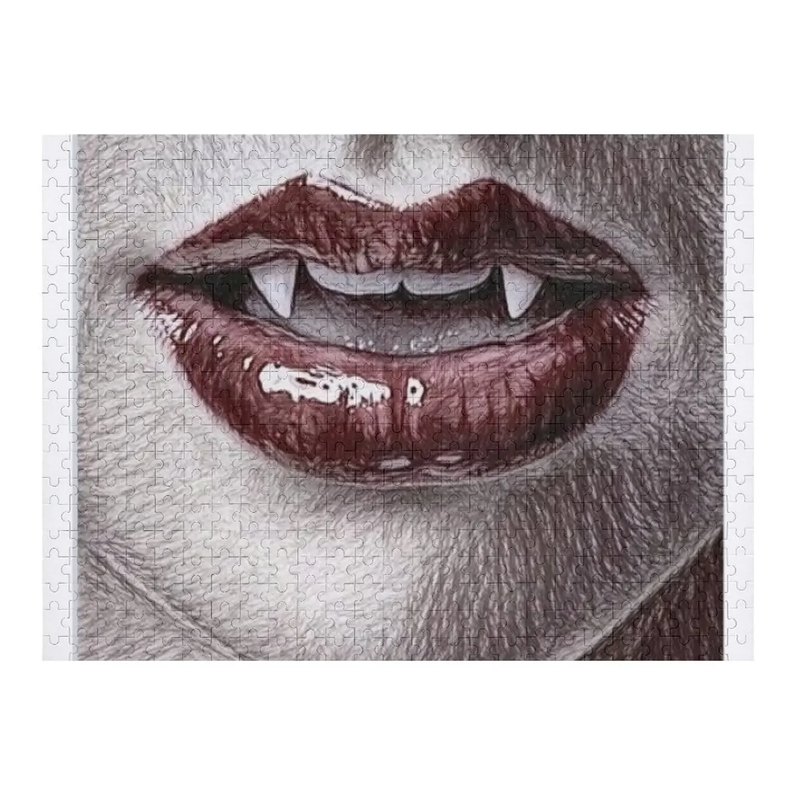 

Пазл «Вампирские губы» с фотографией Деревянный пазл для взрослых