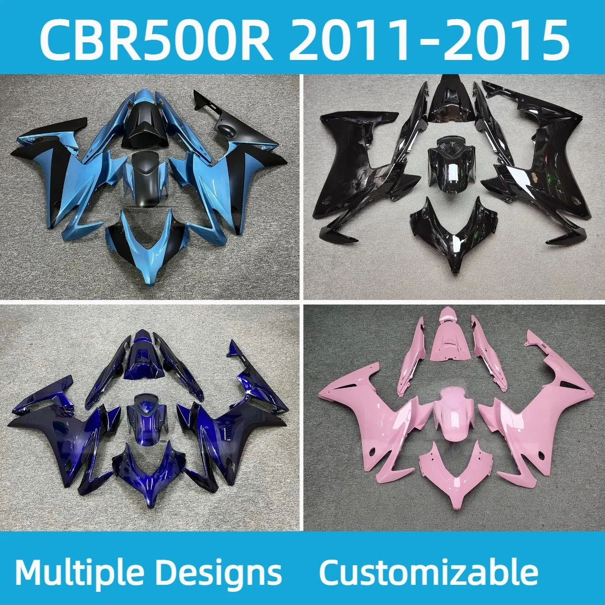 

Body Works Cover Fairings CBR500R 2011 2012 2013 2014 2015 Injection ABS Motorcycle Fairing Kit Fit for HONDA CBR 500R 11-15