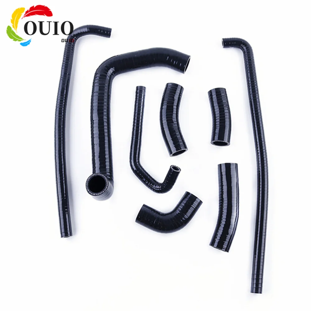 Silicone Radiator Water Hose Kit Fit Kawasaki Ninja ZX7R ZX750P 1996-2003 view 3