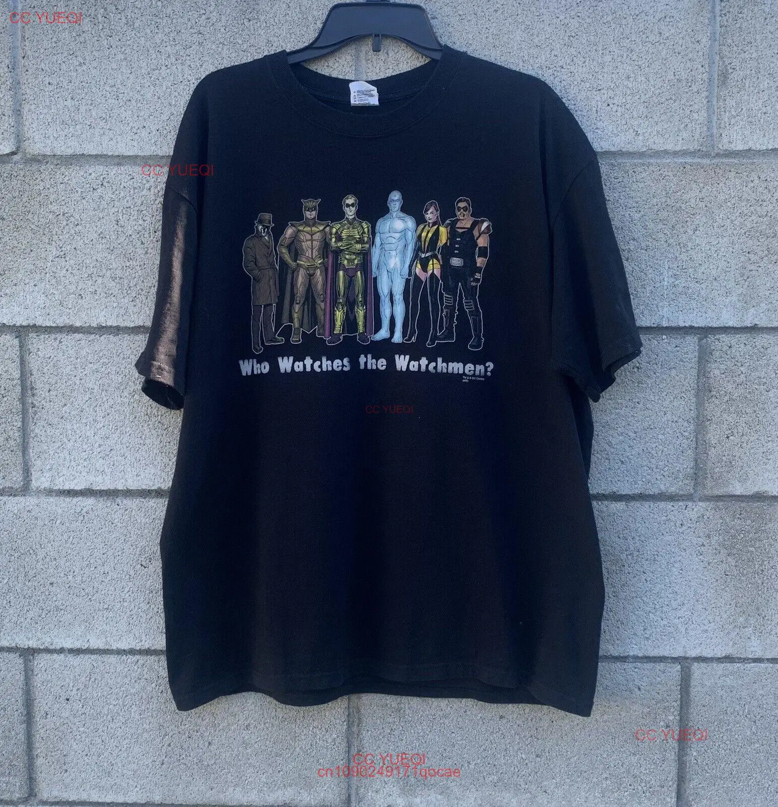 Мужская футболка с надписью «The Watchmen», размер XL(30x23)