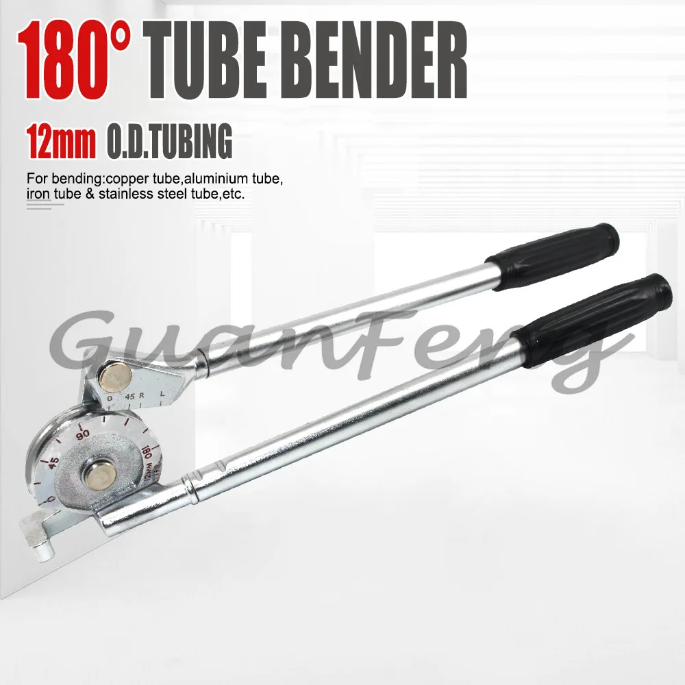 CT-364 Copper Aluminum Pipe Bender 180 Degree Thin Wall Pipe Bending Machine Manual Copper Pipe Bender