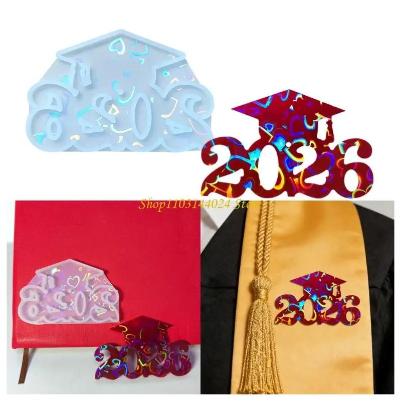 

N5KE Easy To Use DIY Mould For Creating 2026 Commemorative Resin Craft Home
