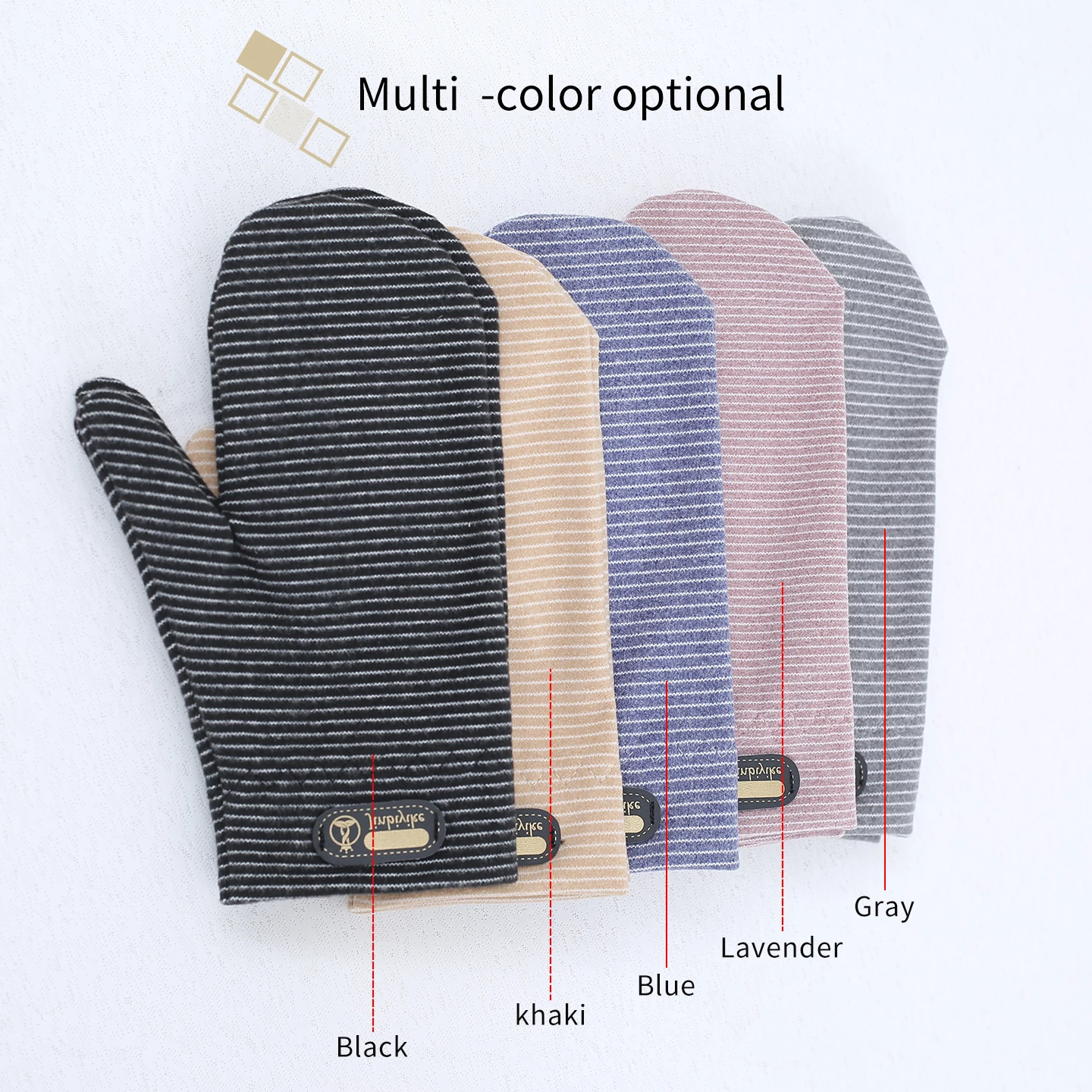 Рисунок 6 - Полосатые перчатки с соединенными пальцами