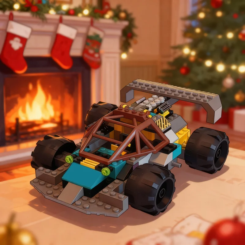 

107pcs MOC Rock Raiders Tunnel Racer Alt Build Model Building Blocks Construction DIY Christmas Gift Idea Toy Creative Education