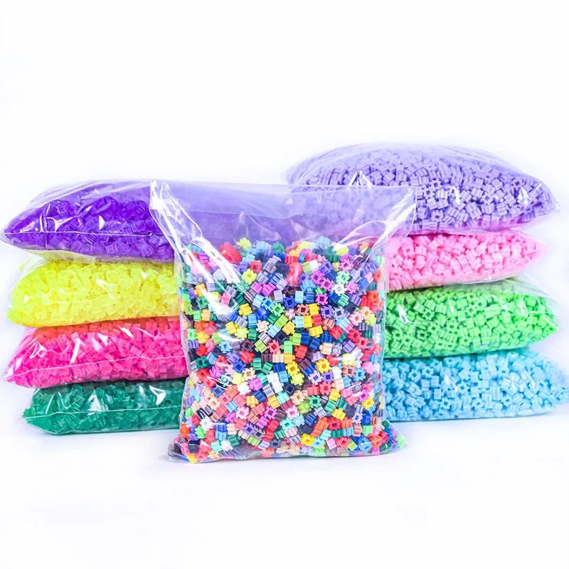 1000/500Pcs Micro Diamond Building Blocks 6*6mm DIY Creative Small Bricks Model Figures Art Puzzle Kids Educational Toys Gifts