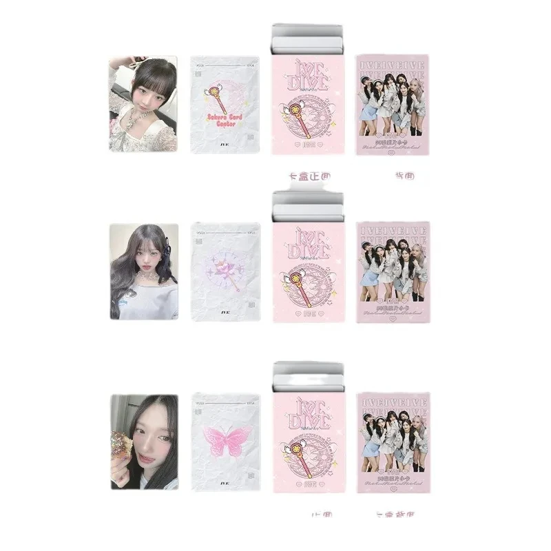 Imagem -03 - Idol Album Series Impresso Photocards Yujin Gaeul Wonyoung Cartão Liz Rei Leeseo Lomo Presentes Fãs Coleção Novo 50 Pcs por Conjunto