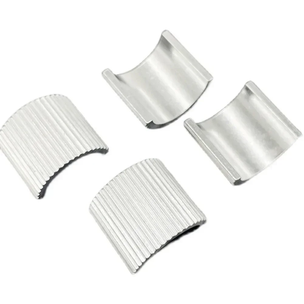 4Pcs 22mm 7/8 Inch To 28mm 1-1/8 Inch Motorcycle Handlebar Mount Riser Clamp Conversion Shim Spacer Motorcycle Parts