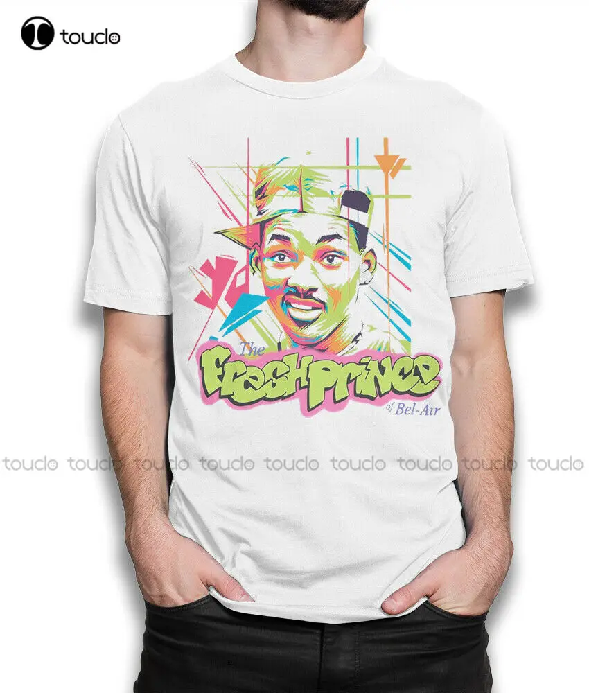 Camiseta con estampado del príncipe de bel-air, playera Kawaii de los años 90, ropa de calle Popular