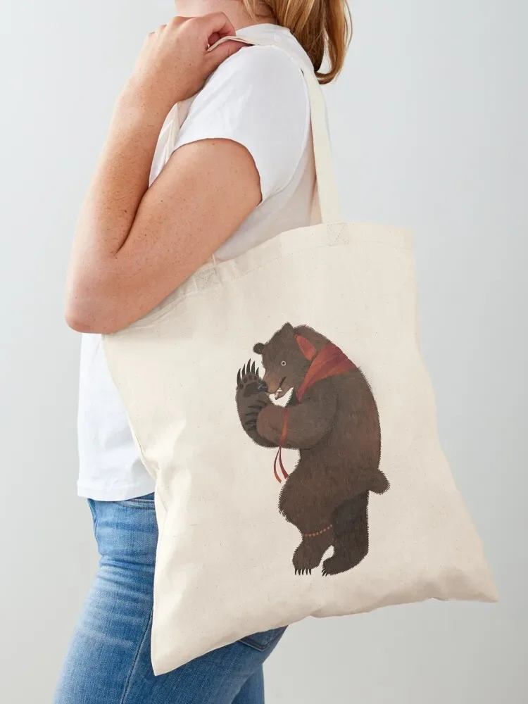 The Bears of Com?ne?ti Tote Bag shopping bag logo Beach bag Women's Fabric