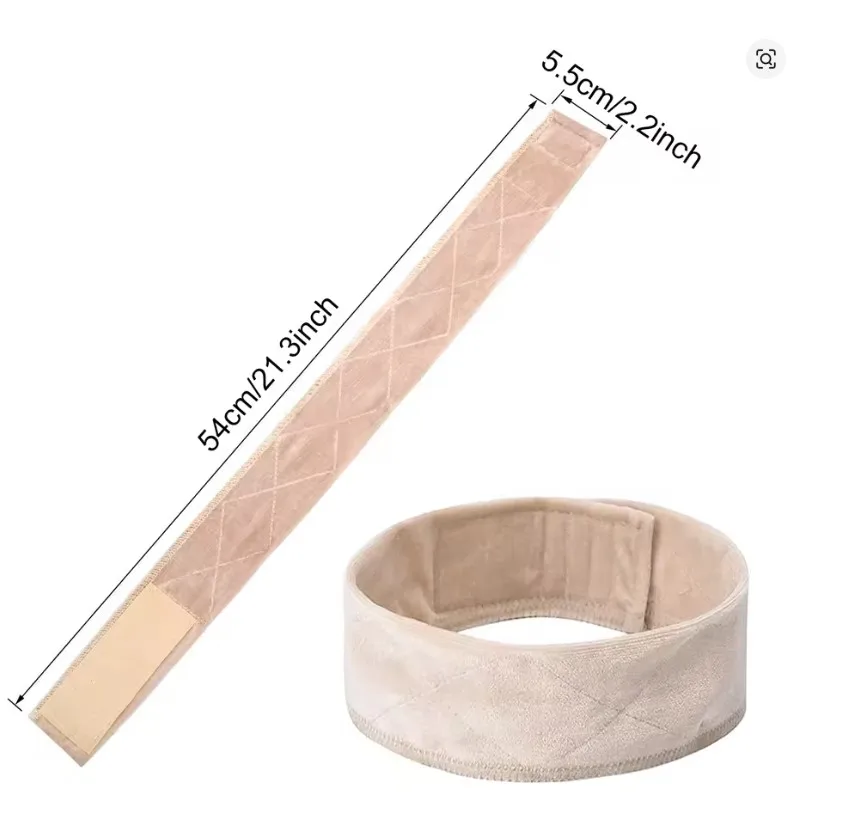 Verstellbares, rutschfestes Stirnband, Perückengriffband zum sicheren Halten von Perücken mit festem Design, Haarschmuck zum Aufbewahren der Perücke – Detail 2