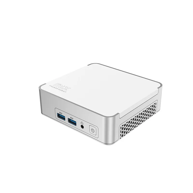 Thunder Robot MIX Biznesowy komputer biurowy do gier Mini kieszonkowy pulpit NUC Mini Host (12 generacji Core i5-12450H WIFI6E)