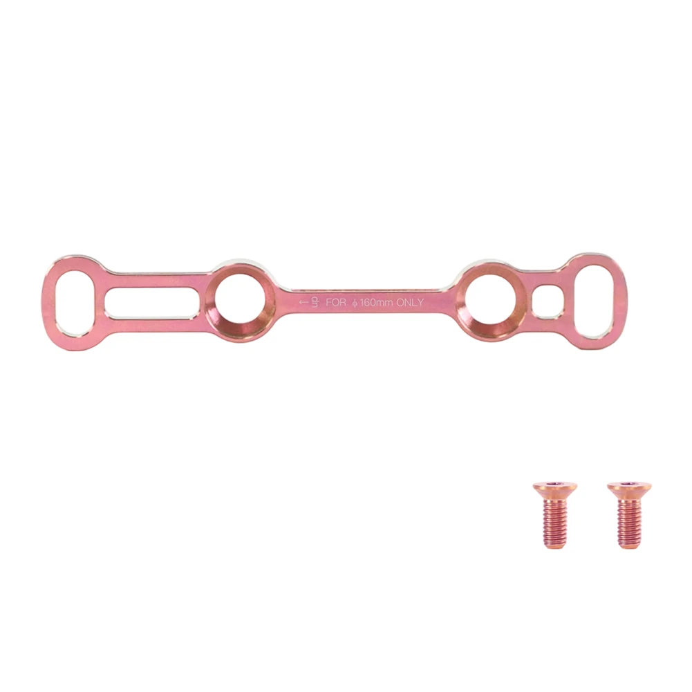 

Road bike disc brake ultralight 140160 alloy set with adapter for calipers engineered for smooth braking performance