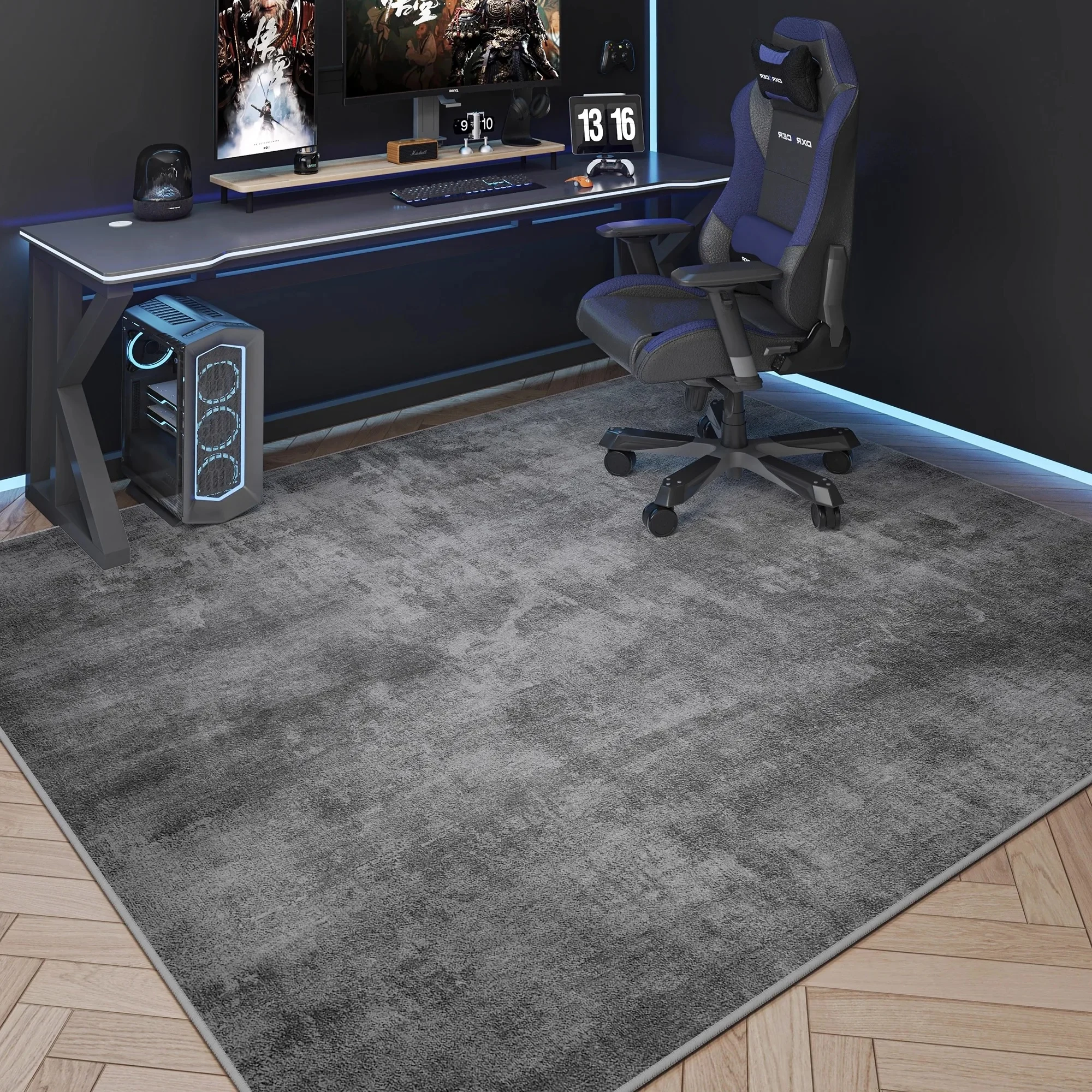 VIKAMA effen kleur getextureer - Chair Mat Hard Floor recensie en prijs