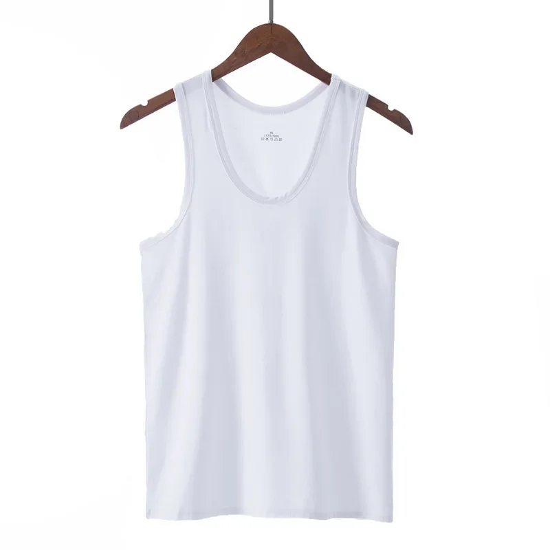 

Top base, summer casual style comfortable and simple vest solid color versatile pure cotton