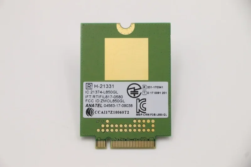 Fibocom L850-GL M.2 Card 4G LTE Module for Lenovo T14 Gen 1 Laptop 01AX792